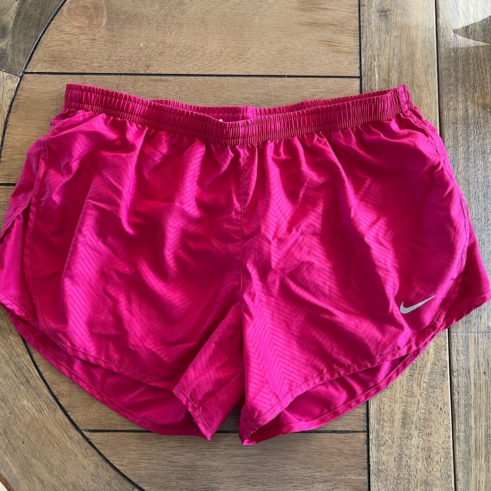 Nike Dri-fit Athletic Shorts, Pink, Size Medium